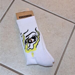 Psockadelic "Burning Love" crew socks - 1 Pair - One Size Fits Most